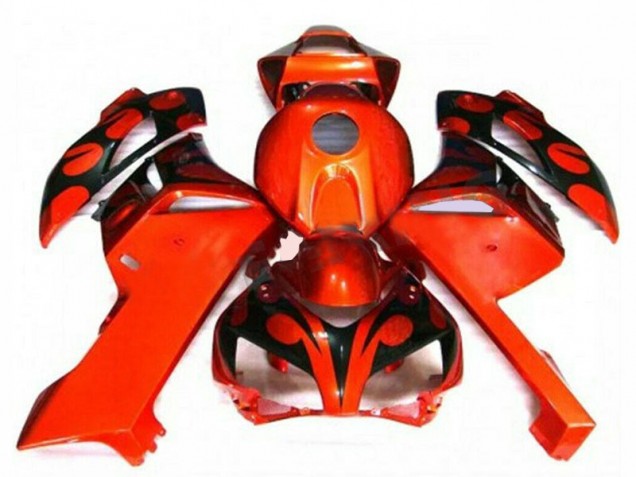 CBR 1000 RR 2004-2005 Verkleidung - Orange Schwarz CBR 1000 RR 2004-2005 Verkleidung - Orange Schwarz