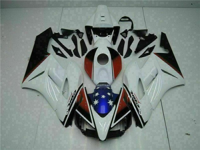 CBR 1000 RR 2004-2005 Verkleidung - Weiß Schwarz CBR 1000 RR 2004-2005 Verkleidung - Weiß Schwarz