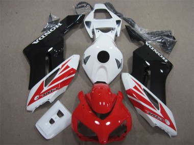 CBR 1000 RR 2004-2005 Verkleidungen Komplett Sets - Weiß Rot