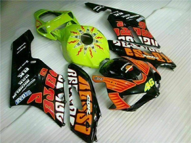 CBR 1000 RR 2004-2005 Verkleidungen - Orange Grün CBR 1000 RR 2004-2005 Verkleidungen - Orange Grün