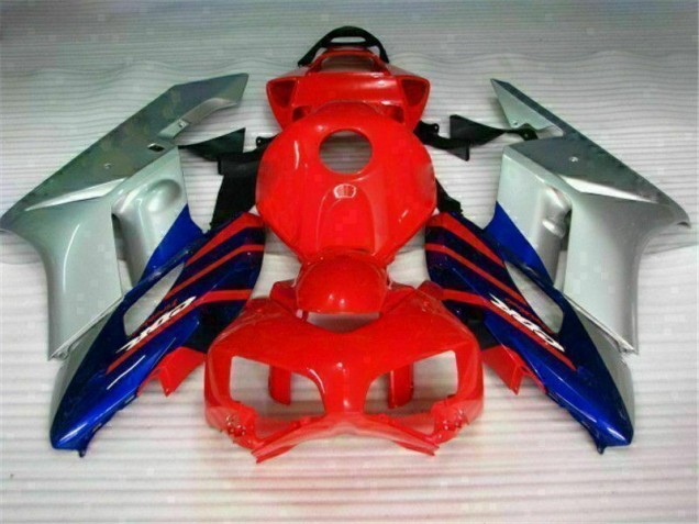 CBR 1000 RR 2004-2005 Verkleidungen - Rot Silber Blau CBR 1000 RR 2004-2005 Verkleidungen - Rot Silber Blau