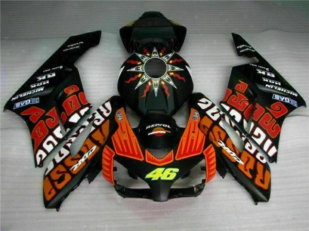 CBR 1000 RR 2004-2005 Verkleidungen - Schwarz Orange CBR 1000 RR 2004-2005 Verkleidungen - Schwarz Orange
