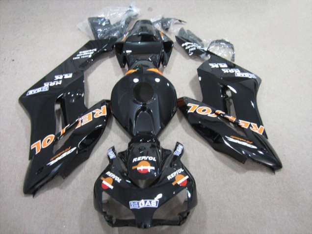 CBR 1000 RR 2004-2005 Verkleidungen - Schwarz Orange Repsol CBR 1000 RR 2004-2005 Verkleidungen - Schwarz Orange Repsol