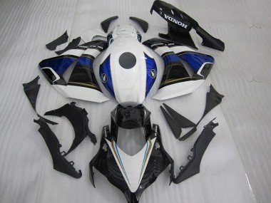 CBR 1000 RR 2004-2005 Verkleidungen - Schwarz Weiß Blau