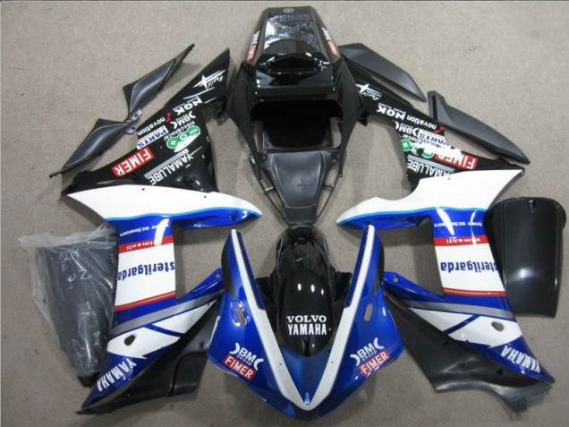 CBR 1000 RR 2004-2005 Verkleidungen - Schwarz Weiß Blau Sterilgarda Volvo CBR 1000 RR 2004-2005 Verkleidungen - Schwarz Weiß Blau Sterilgarda Volvo