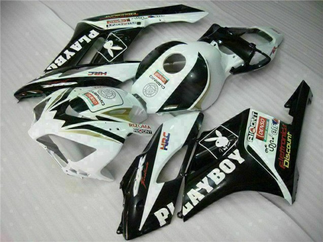 CBR 1000 RR 2004-2005 Verkleidungen - Schwarz Weiß CBR 1000 RR 2004-2005 Verkleidungen - Schwarz Weiß