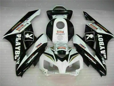 CBR 1000 RR 2004-2005 Verkleidungen - Schwarz Weiß