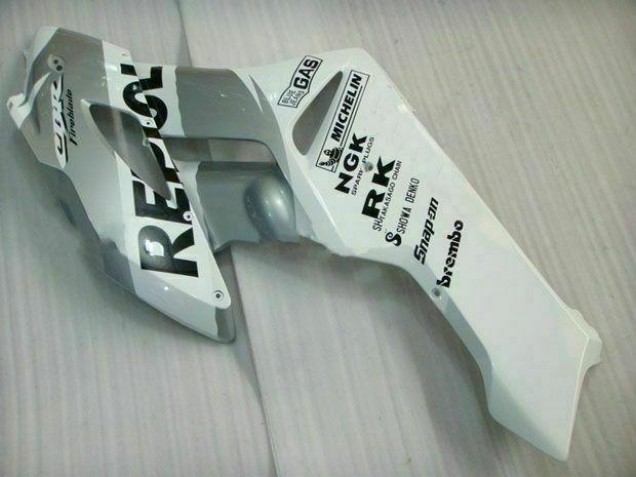 CBR 1000 RR 2004-2005 Verkleidungen - Silber Weiß Repsol CBR 1000 RR 2004-2005 Verkleidungen - Silber Weiß Repsol