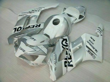 CBR 1000 RR 2004-2005 Verkleidungen - Silber Weiß Repsol