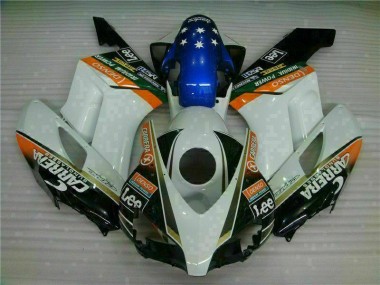 CBR 1000 RR 2004-2005 Verkleidungen - Weiß Blau