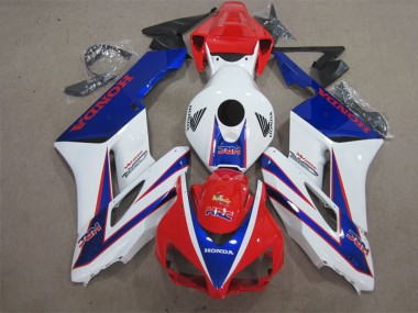 CBR 1000 RR 2004-2005 Verkleidungen - Weiß Blau Rot HRC