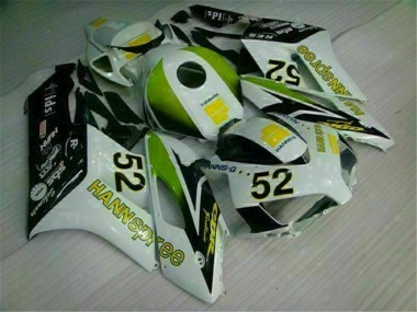 CBR 1000 RR 2004-2005 Verkleidungen - Weiß Grün Hannspree 52