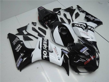 CBR 1000 RR 2004-2005 Verkleidungen - Weiß Repsol Schwarz