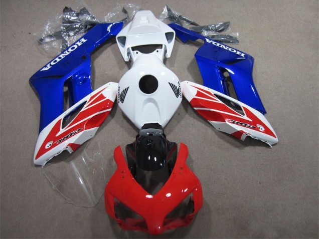 CBR 1000 RR 2004-2005 Verkleidungen - Weiß Rot Blau CBR 1000 RR 2004-2005 Verkleidungen - Weiß Rot Blau