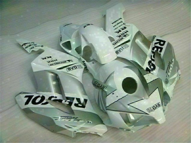 CBR 1000 RR 2004-2005 Verkleidungen - Weiß Silber Repsol CBR 1000 RR 2004-2005 Verkleidungen - Weiß Silber Repsol