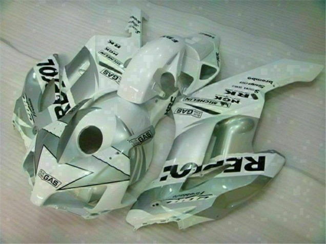 CBR 1000 RR 2004-2005 Verkleidungen - Weiß Silber Repsol CBR 1000 RR 2004-2005 Verkleidungen - Weiß Silber Repsol
