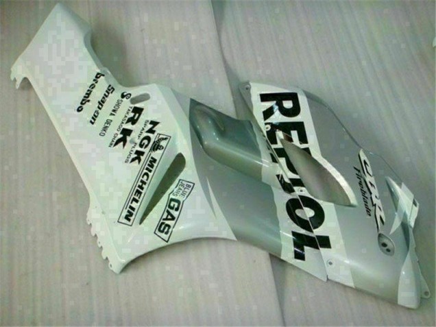 CBR 1000 RR 2004-2005 Verkleidungen - Weiß Silber Repsol CBR 1000 RR 2004-2005 Verkleidungen - Weiß Silber Repsol