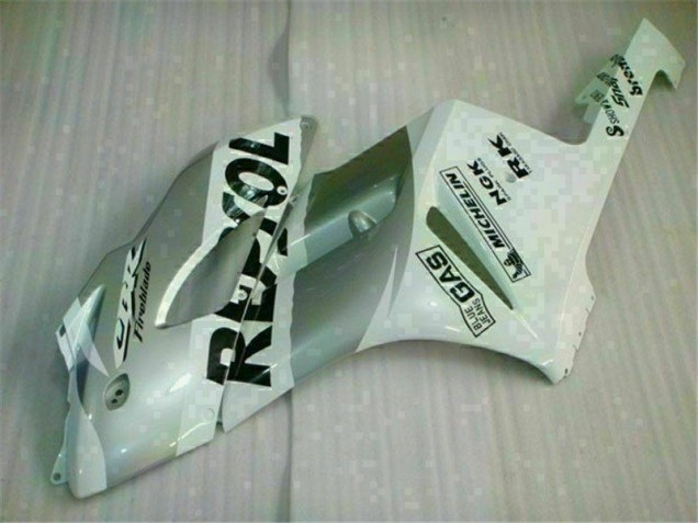 CBR 1000 RR 2004-2005 Verkleidungen - Weiß Silber Repsol CBR 1000 RR 2004-2005 Verkleidungen - Weiß Silber Repsol