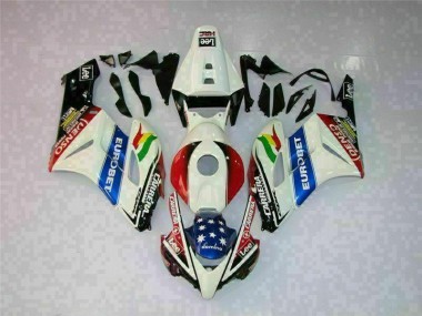 CBR 1000 RR 2004-2005 VollVerkleidungen & Plastik - Weiß Rot