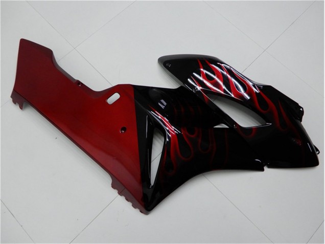 CBR 1000 RR 2004-2005 Vollverkleidung - Rot Schwarz CBR 1000 RR 2004-2005 Vollverkleidung - Rot Schwarz