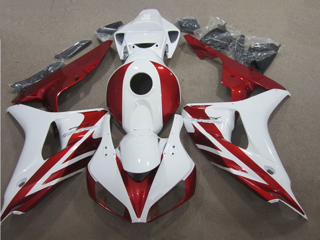CBR 1000 RR 2006-2007 Verkleidung - Rot Weiß CBR 1000 RR 2006-2007 Verkleidung - Rot Weiß