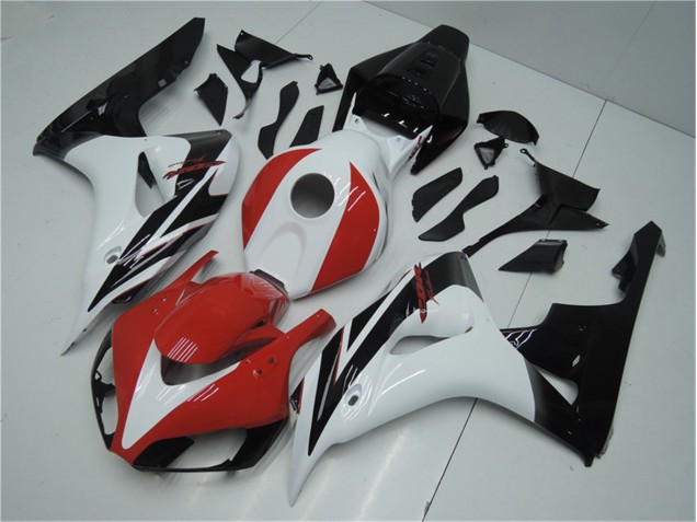 CBR 1000 RR 2006-2007 Verkleidung - Rot Weiß Schwarz CBR 1000 RR 2006-2007 Verkleidung - Rot Weiß Schwarz