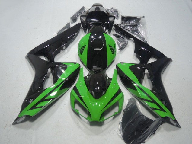 CBR 1000 RR 2006-2007 Verkleidung - Schwarz Grün CBR 1000 RR 2006-2007 Verkleidung - Schwarz Grün