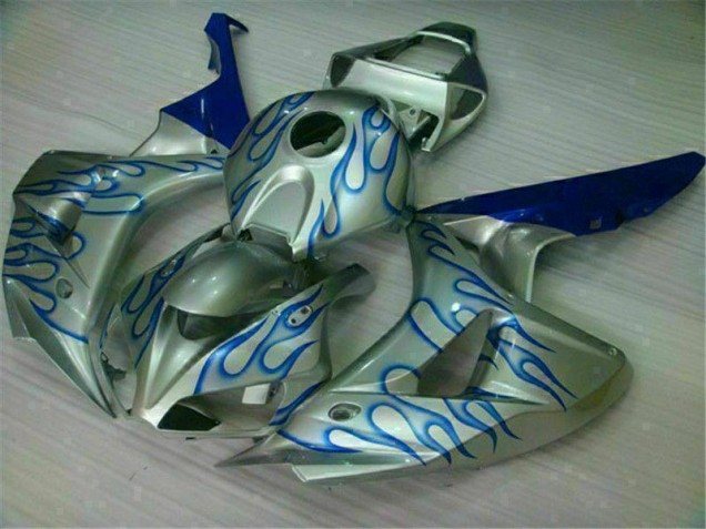 CBR 1000 RR 2006-2007 Verkleidungen - Blau Flamme Silber CBR 1000 RR 2006-2007 Verkleidungen - Blau Flamme Silber