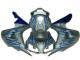 CBR 1000 RR 2006-2007 Verkleidungen - Blau Flamme Silber CBR 1000 RR 2006-2007 Verkleidungen - Blau Flamme Silber
