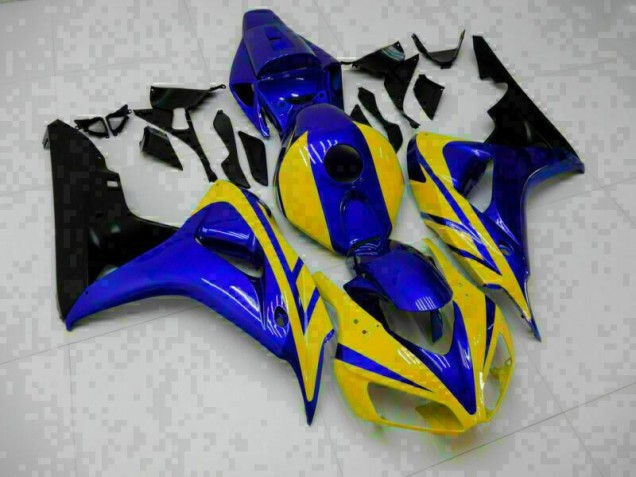 CBR 1000 RR 2006-2007 Verkleidungen - Blau Gelb CBR 1000 RR 2006-2007 Verkleidungen - Blau Gelb