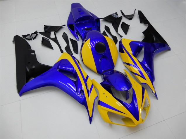 CBR 1000 RR 2006-2007 Verkleidungen - Gelb Blau