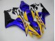 CBR 1000 RR 2006-2007 Verkleidungen - Gelb Blau