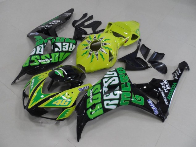 CBR 1000 RR 2006-2007 Verkleidungen - Gelb Grün Rossi CBR 1000 RR 2006-2007 Verkleidungen - Gelb Grün Rossi