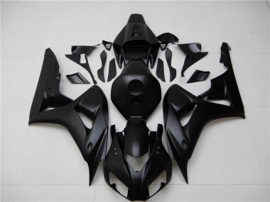 CBR 1000 RR 2006-2007 Verkleidungen - Matt Schwarz