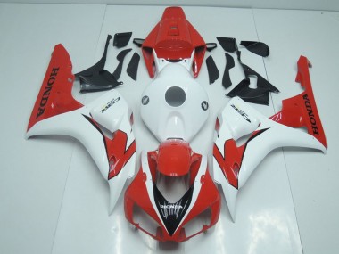 CBR 1000 RR 2006-2007 Verkleidungen - Orange Rot und Weiß