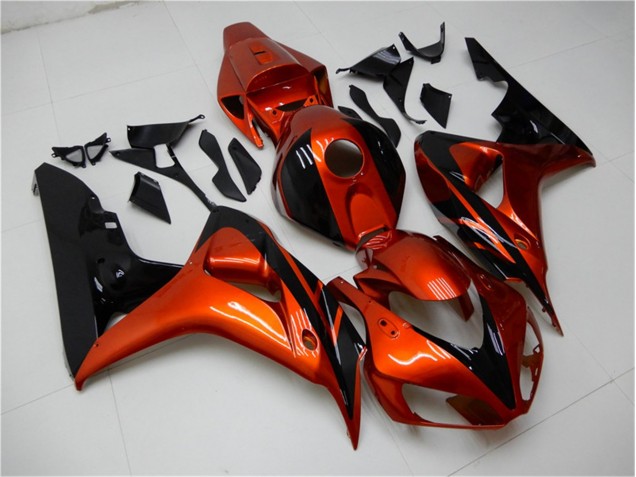 CBR 1000 RR 2006-2007 Verkleidungen - Orange Schwarz CBR 1000 RR 2006-2007 Verkleidungen - Orange Schwarz