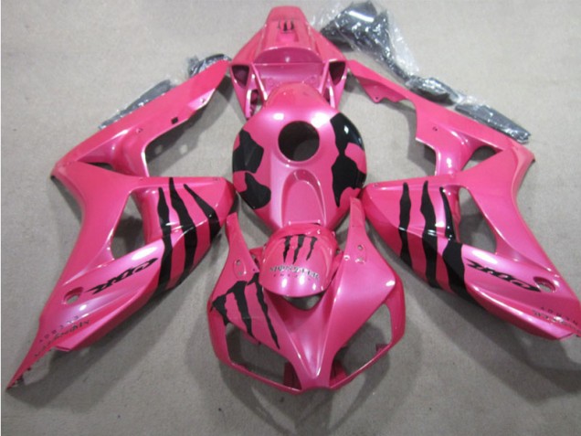 CBR 1000 RR 2006-2007 Verkleidungen - Rosa Schwarz Monster CBR 1000 RR 2006-2007 Verkleidungen - Rosa Schwarz Monster