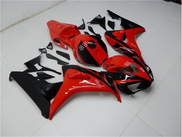 CBR 1000 RR 2006-2007 Verkleidungen - Rot Schwarz CBR 1000 RR 2006-2007 Verkleidungen - Rot Schwarz