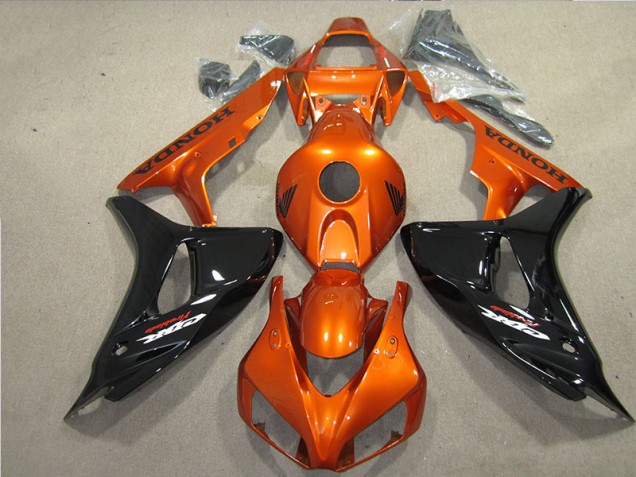 CBR 1000 RR 2006-2007 Verkleidungen - Schwarz Orange Fireblade CBR 1000 RR 2006-2007 Verkleidungen - Schwarz Orange Fireblade