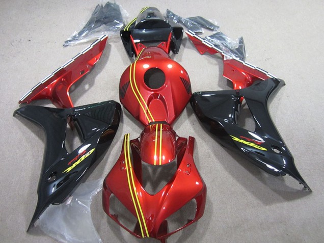 CBR 1000 RR 2006-2007 Verkleidungen - Schwarz Rot Gelb CBR 1000 RR 2006-2007 Verkleidungen - Schwarz Rot Gelb