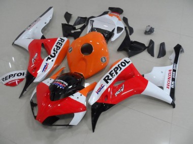 CBR 1000 RR 2006-2007 Verkleidungen - Schwarz Rot Weiß Repsol