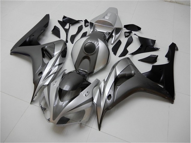 CBR 1000 RR 2006-2007 Verkleidungen - Schwarz Silber Grau CBR 1000 RR 2006-2007 Verkleidungen - Schwarz Silber Grau