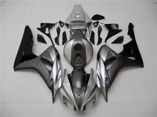 CBR 1000 RR 2006-2007 Verkleidungen - Schwarz Silber Grau CBR 1000 RR 2006-2007 Verkleidungen - Schwarz Silber Grau