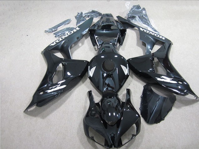 CBR 1000 RR 2006-2007 Verkleidungen - Schwarz Weiß Aufkleber CBR 1000 RR 2006-2007 Verkleidungen - Schwarz Weiß Aufkleber