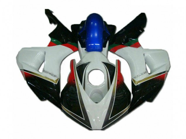 CBR 1000 RR 2006-2007 Verkleidungen - Weiß Schwarz