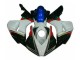 CBR 1000 RR 2006-2007 Verkleidungen - Weiß Schwarz