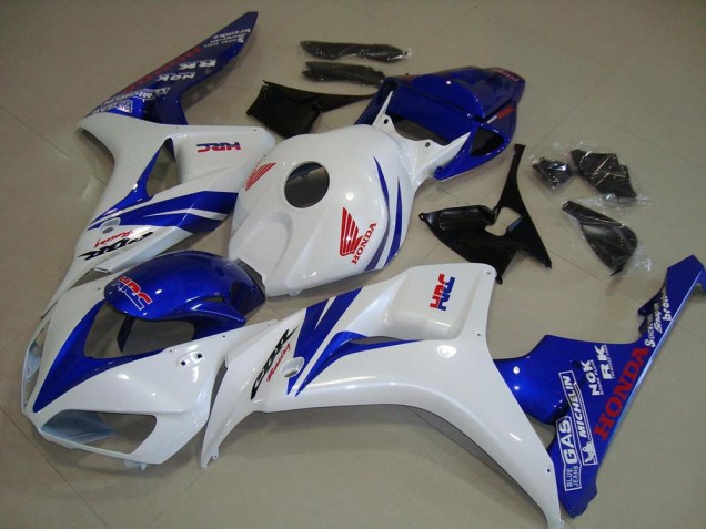 CBR 1000 RR 2006-2007 Verkleidungen - Weiß Und Blau CBR 1000 RR 2006-2007 Verkleidungen - Weiß Und Blau