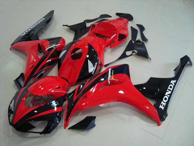 CBR 1000 RR 2006-2007 Vollverkleidung - Rot Schwarz CBR 1000 RR 2006-2007 Vollverkleidung - Rot Schwarz