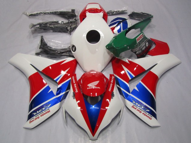 CBR 1000 RR 2008-2011 Verkleidung - Rot Weiß Blau CBR 1000 RR 2008-2011 Verkleidung - Rot Weiß Blau