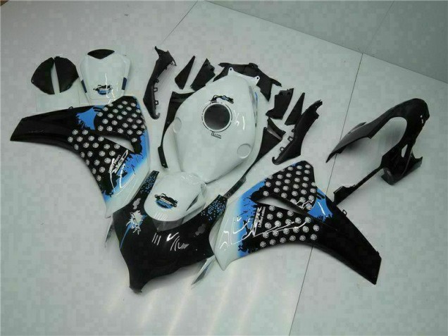 CBR 1000 RR 2008-2011 Verkleidung - Weiß Schwarz CBR 1000 RR 2008-2011 Verkleidung - Weiß Schwarz